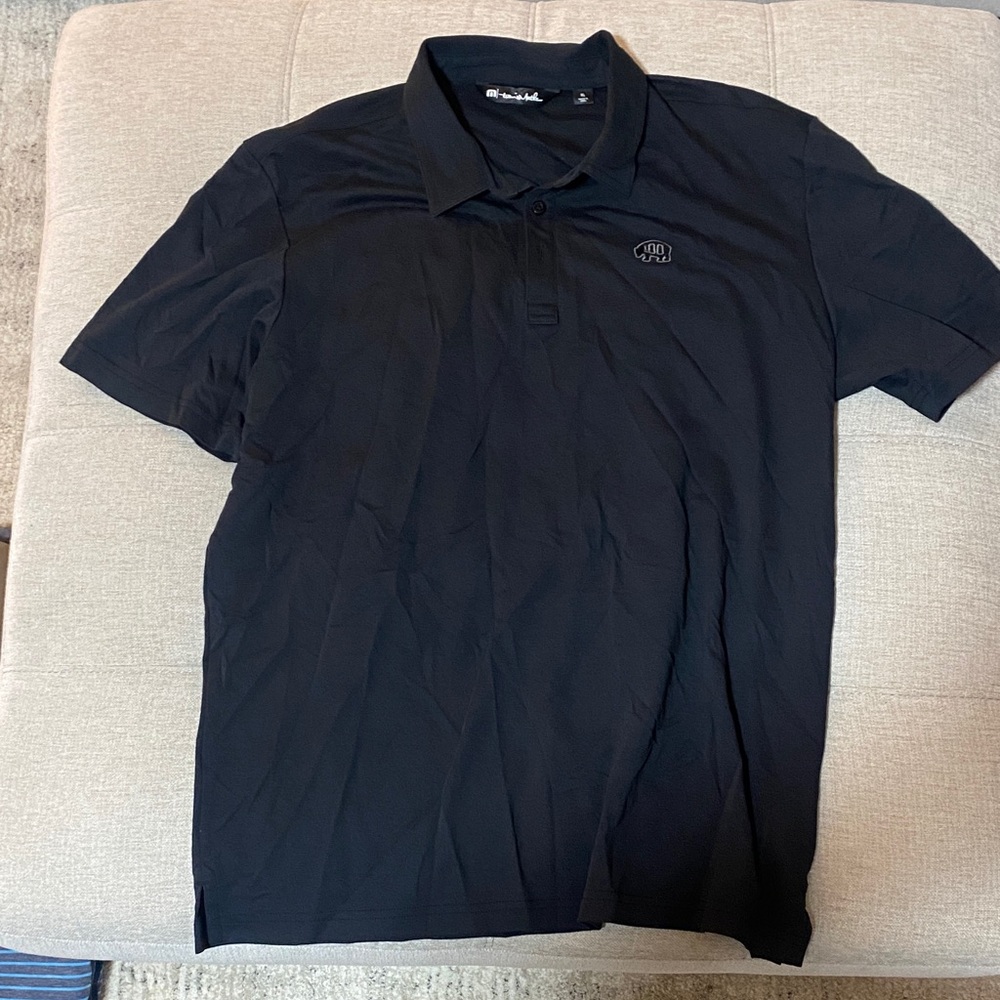 Travis Mathew Black Polo Shirt